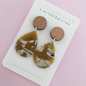 Classic Mid Drop Earrings