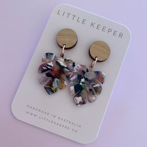 Mini Leaf Earrings